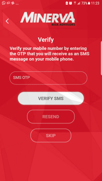 Minerva Mobile App - Application mobile