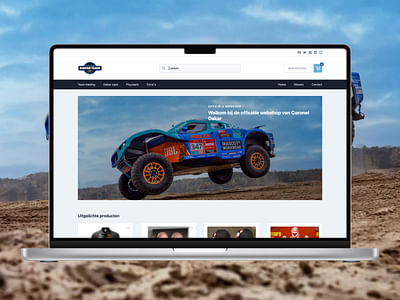 Tim Coronel's webshop - E-commerce