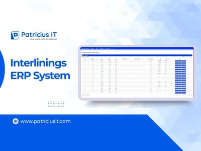 Interlinings ERP System - Software Ontwikkeling