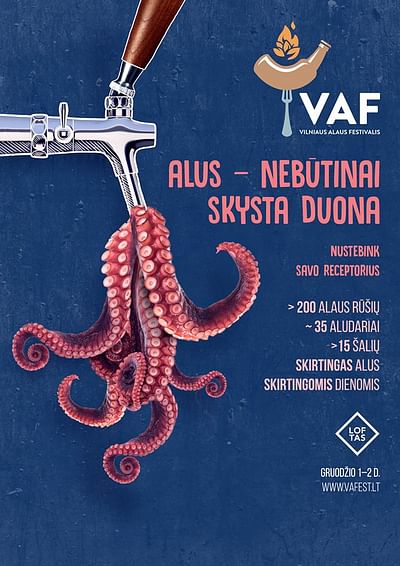 VAF Vilnius Beer Festival Marketing campaign - Branding y posicionamiento de marca
