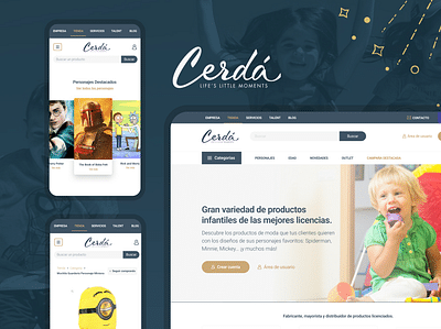 Rediseño de Web Corporativa | Grupo Cerdá - Branding & Positioning