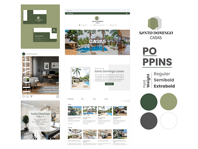 Santo Domingo Casa website - Webseitengestaltung