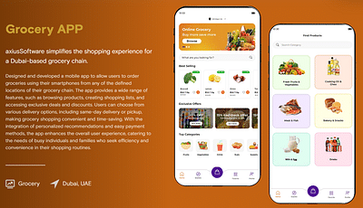 Mobile APP Developed for Dubai-based Grocery Chain - Mobile App