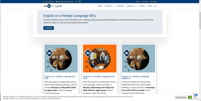 EAG Website - Website Creatie