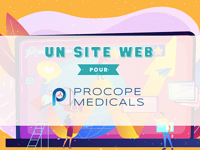 Site web Procope Medicals - Webseitengestaltung