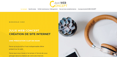 Julie Web Concept - E-commerce