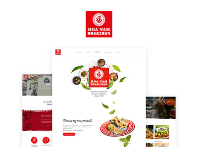 Hoa Nam - Refonte site web - Image de marque & branding
