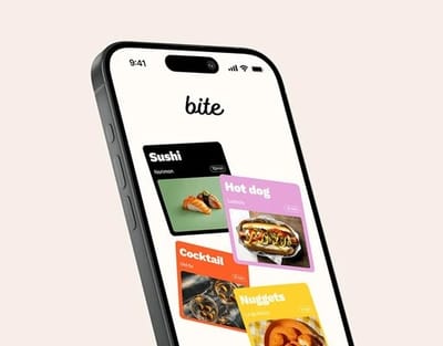 Bite - Web & Mobile App Design - Application web