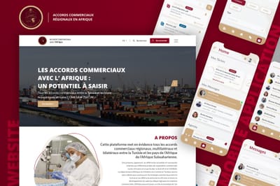 Conception et développement du site web - GIZ - Application mobile