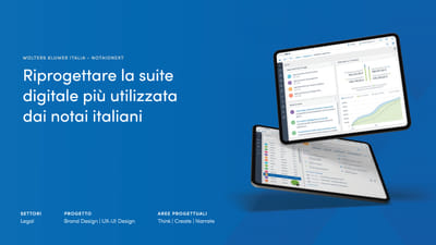 Wolters Kluwer Italia - NotaioNext - Ergonomy (UX/UI)