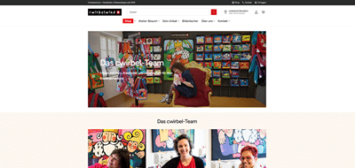 Shop-Relaunch für die cwirbelwind Manufaktur: von WordPress zu Shopify - Création de site internet