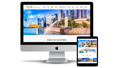 Website design & Branding for a Travel company - Website Creation