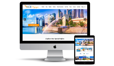 Website design & Branding for a Travel company - Website Creation