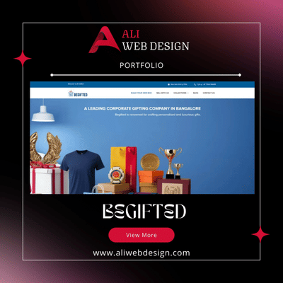 BeGifted - Website Creation