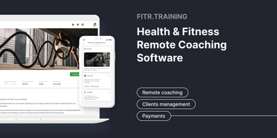 Health & Fitness Remote Coaching - Software Development