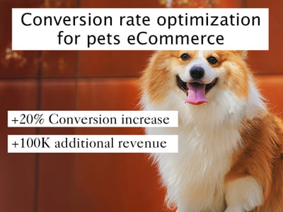 CRO Optimization for a Pet Store - Marketing