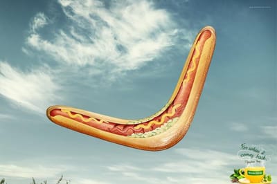 Hot Dog - Advertising