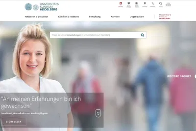 Managing information at scale - Webseitengestaltung