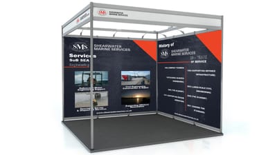SMS - Booth Graphic Design - Ontwerp