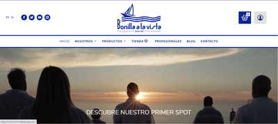 Bonilla a la vista - Rediseño web y Gestión de RRS - Estrategia digital