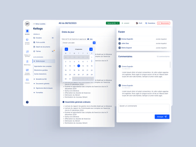 Impalact - plateforme Saas - Ergonomie (UX/UI)