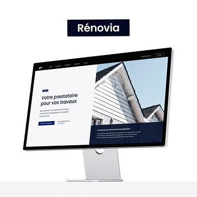 Création de site internet - Rénovia - Creación de Sitios Web