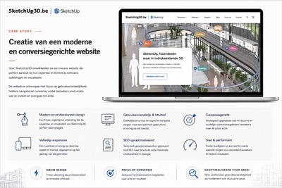 SketchUp3D: Dominante zichtbaarheid in een competitieve niche - Website Creatie