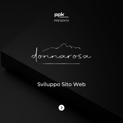Donnarosa - Passione in tavola - Website Creation