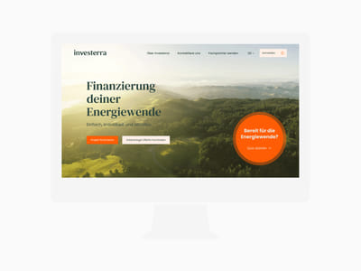 Investerra – Website Launch - Webseitengestaltung