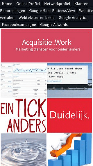 Acquisitie .Work - Content Strategy
