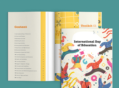 NGO Illustrative Book Design - Branding & Positioning