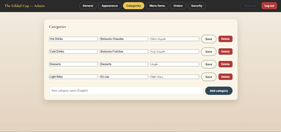 Restaurant Web/App - Création de site internet