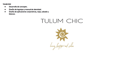 Tulum Chic - Branding & Positioning