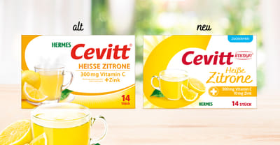 Cevitt Relaunch. Der Vitamin C Experte - Packaging