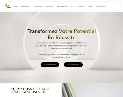 Site web pour Organisme de Formation - Estrategia digital