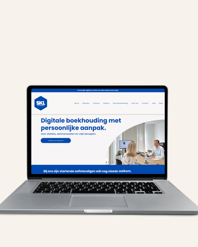 A welcoming website for SKL Accountants - Création de site internet