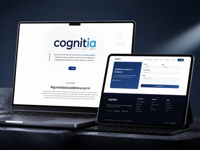 2026 - UX/UI Product Design & Front-End Architecture for Cognitia SaaS - Branding & Positionering