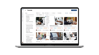 Custom LMS / LCMS for a Versatile IT Consulting Company - Développement de Logiciel