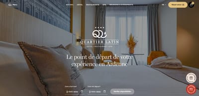 Le Quartier Latin – Hôtel, Restaurant, Spa & Événements - E-commerce