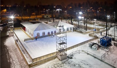 piste pattinaggio su ghiaccio - Evento