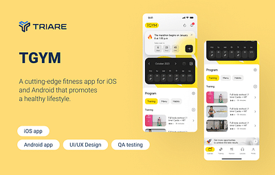 TGYM – App To ​​Revolutionize Your Fitness Journey - Software Development