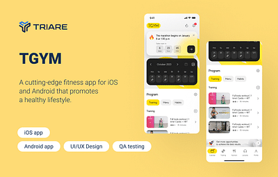 TGYM – App To ​​Revolutionize Your Fitness Journey - Mobile App