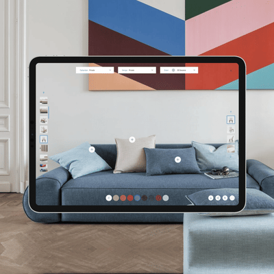Feel fabric through a screen - TwinBru - Applicazione Mobile