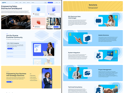 Solvira - Web Development & Design + Logo design - Webanwendung