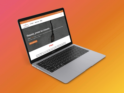 SAUGNAC - Site marchand BtoB avec demande de devis - Design & graphisme