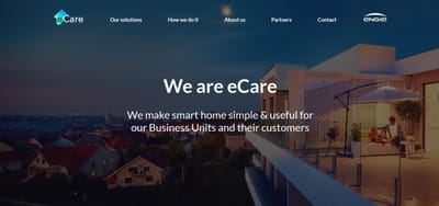 eCare by Engie - Création de site internet