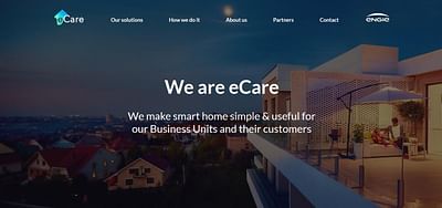 eCare by Engie - Website Creation