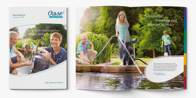 Marken-Kommunikation OASE - Webanwendung