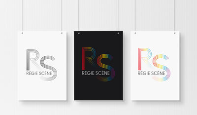 CREATION IDENTITE VISUELLE ET SITE REGIE SCENE - Branding & Positioning