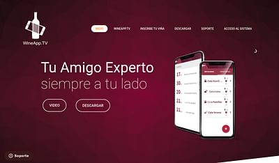 WineApp Chile - Creación de Sitios Web
